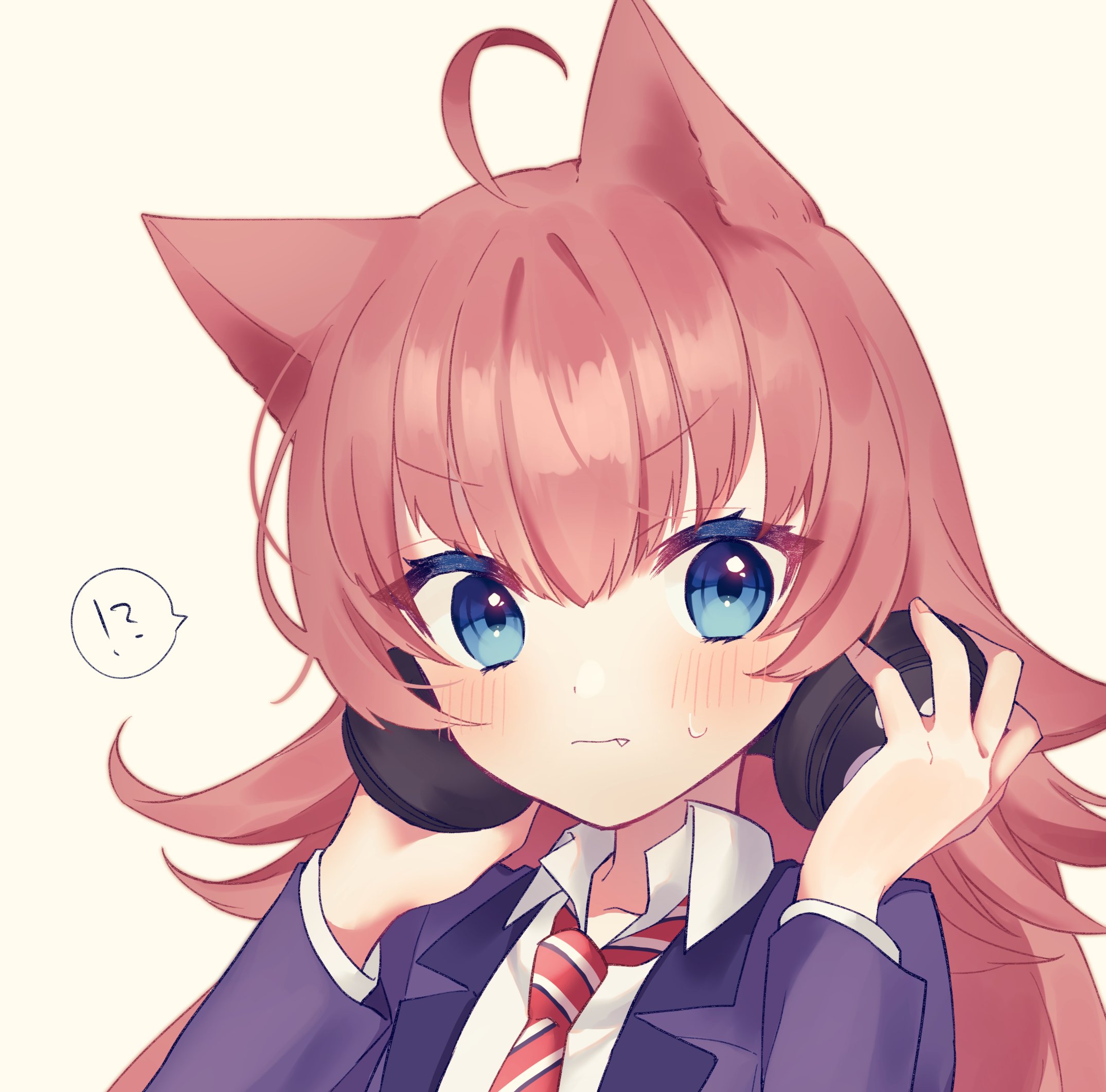 foone🏳️‍⚧️ on X: But there are ENDLESS pictures of catgirls wearing  headphones.  / X