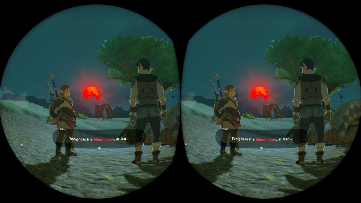 André on Twitter: in BotW VR, I discovered that the knowledgeable moon guy freaks out and runs around in excitement during a Blood Moon https://t.co/4jefYysu8O" / Twitter