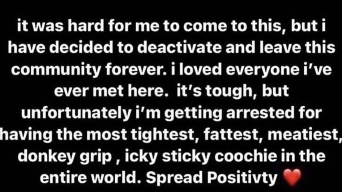 quenblackwell's tweet image. bye):