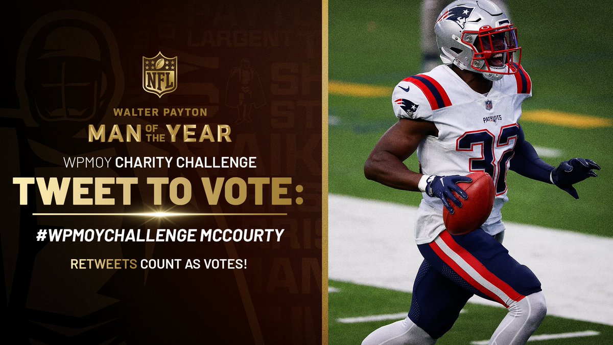 jakobjohnson's tweet photo. A Vote we can all agree on: 
#WPMOYChallenge McCourty

Every Tweet counts! https://t.co/ppWhfbQ8A6