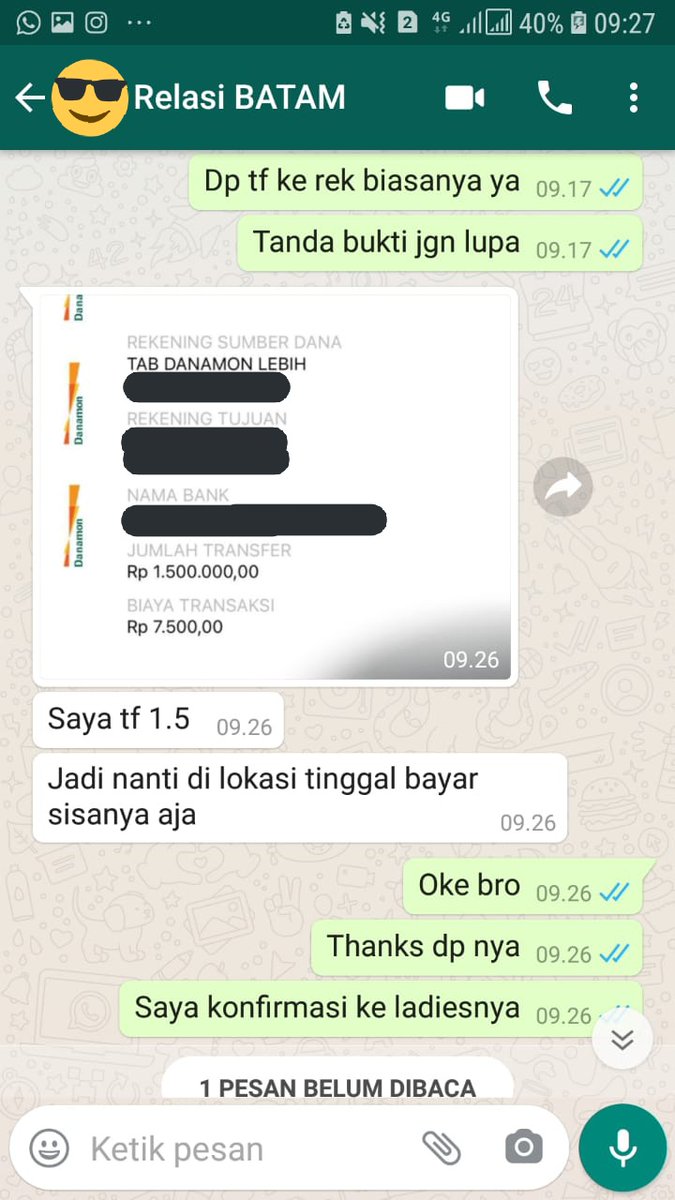 availBoBatam's tweet photo. Thanks pelanggan saya
DP untuk Batam boking pagi ini
reservasi boking wa 082285883572
#bispakbatam #bisyarbatam #availbatam #expobatam #bobatam #bokinganbatam #cewekbatam #batammassage #batam #RealAngel #REALVCS #RealAngels #RealBO #RecommendeAngeL #INFOBisyar #Infobooking https://t.co/DQR3zGudqJ
