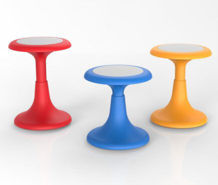BatgerF's tweet photo. Our simple plastic Flex Stool encourages active, flexible &amp; free sitting. Rocks side to side, backwards &amp; forwards thanks to its soft curved base design. Compact &amp; lightweight with a non slip base &amp; inbuilt handle.
#batger #batgerfurniture #schoolfurniture #studentstool https://t.co/3p45c0fTXJ