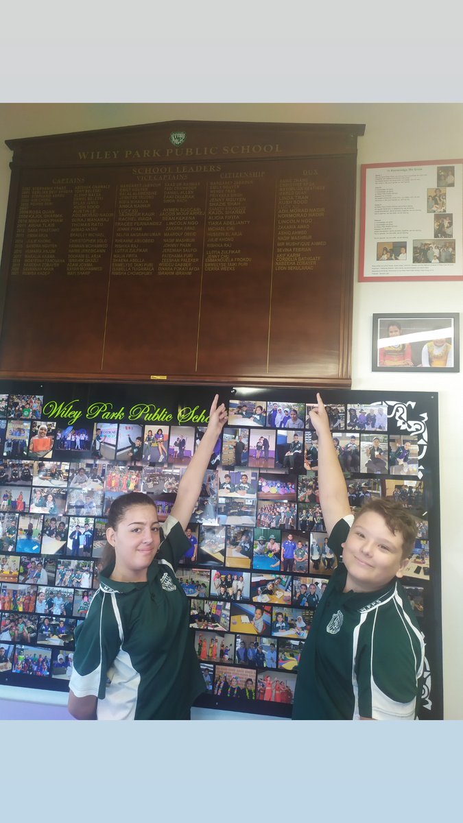 WileyParkPS's tweet photo. Congratulations to Cierra and Leon for being awarded our Citizenship and Dux awards for 2020. Pretty exciting to watch your name being put up too 👍 https://t.co/wrGURkW3pT