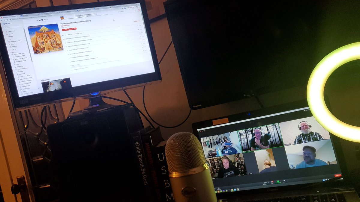 New episode coming at you soon @HarditoATX <a href="/AgeMetalLLC/">Age of Metal, LLC</a> @profstamps #metalpodcast #heavymetal <a href="/IronMaiden/">Iron Maiden</a> #POWERSLAVE