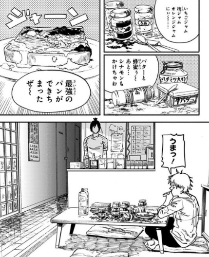 夢追人形 チェンソーマンのコラボカフェ え 何出すの デンジの最強食パンとか