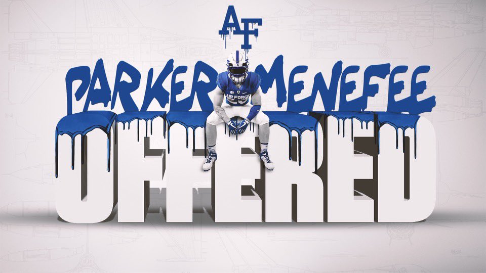 ParkerMenefee's tweet photo. Extremely blessed and honored to announce that I have received an offer from The United States Air Force Academy! #LetsFly ⚡️ https://t.co/Q28fzKJm9z
