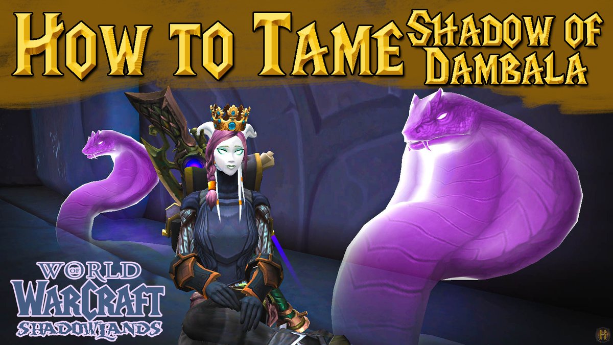 MsYaniG's tweet photo. To my fellow Night Fae hunters who love to collect pets, if you don't know this yet, you can tame the "Shadow of Dambala" from Dambala, the last mob to kill to get to Renown 8. 😊

Video link: https://t.co/ykv2iDSG3D

#Shadowlands  #worldofwarcraft #warcraft #hunterpet https://t.co/5aHCzCkMrZ