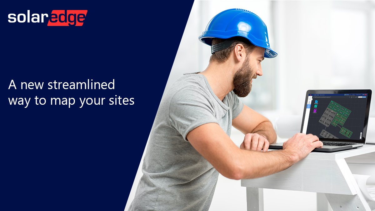 SolarEdgePV's tweet photo. Remember to sign up to one of Jason Kirrage's webinars today to learn about the new #SolarEdge physical layout editor!  https://t.co/JV7OkQYyMD
#solarpv #solarenergytraining #solarindustry https://t.co/TMiLpCDJPK