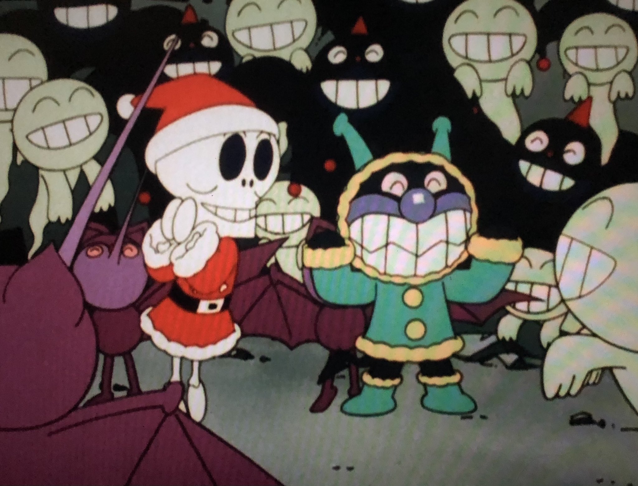 きゅんた メレンゲシスターズのクリスマス 1997 今回のばいきんまんは中々に冷酷で 逆ういわおとこを破壊する等 全く容赦がない そんなばいきんまんも 自らが作った塔の倒壊に巻き込まれて一時生死不明となる 数ある話の中でも 群を抜いて きゅんた メレンゲシスターズのクリスマス 1997 今回のばいきんまんは中々に冷酷で 逆ういわおとこを破壊する等 全く容赦がない そんなばいきんまんも 自らが作った塔の倒壊に巻き込まれて一時生死不明となる 数ある話の中でも 群を抜いて
