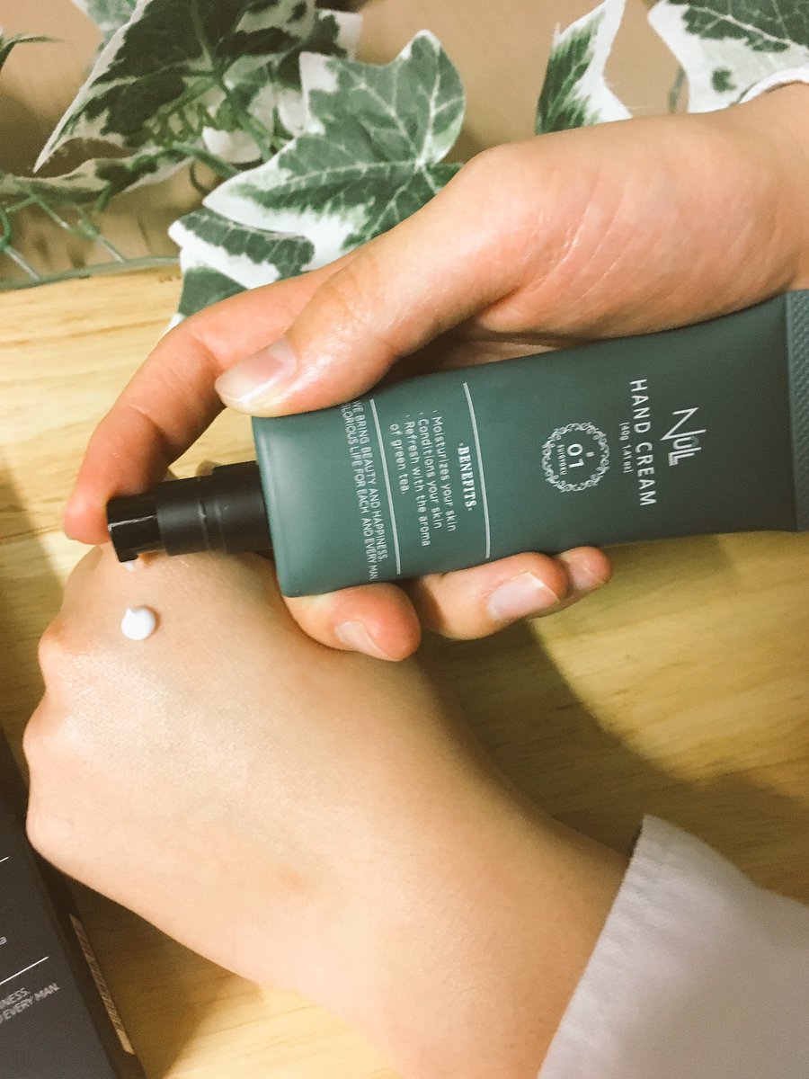 メンズのためのハンドケア🤚 #Null から新商品のハンドクリーム登場