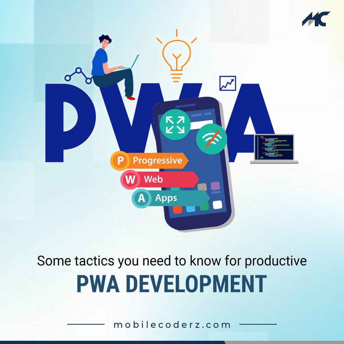 MobileCoderz's tweet image. Unveiling some wonderful tricks every programmer should know to deal with the major challenges of Progressive web app development for any project.
Check out our blog here: bit.ly/3qX0I2D
#ProgressiveWebAppDevelopment #WebAppDevelopment #MobileCoderz