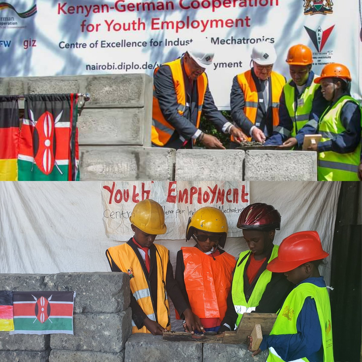 Starlletto's tweet photo. As Kenya Turns 57,We are so proud of Youth Empowerment ! 👏👏 DEVELOPMENT is his excellency  president Uhuru Kenyatta 's  middle name 😎 #Challenge57 #57challenge #50Vs7 https://t.co/SR4JsIAxAc