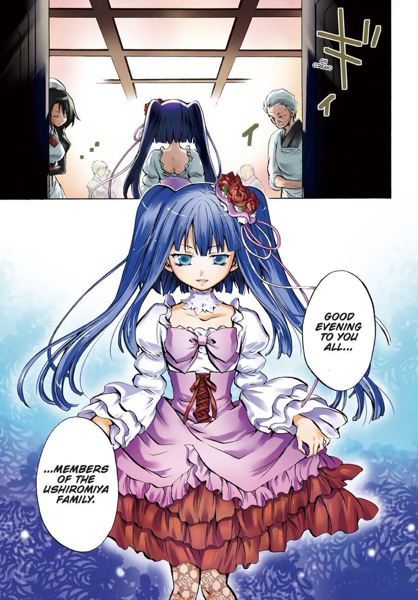 Erika is up next, and God, she& #39;s just great. Everything that I& #39;ve already gushed about her in my EP 5 thread is still in this episode, and more. I love the fact that ruined love is at the cause of her twisted personality, it& #39;s so fitting with the themes of this arc.