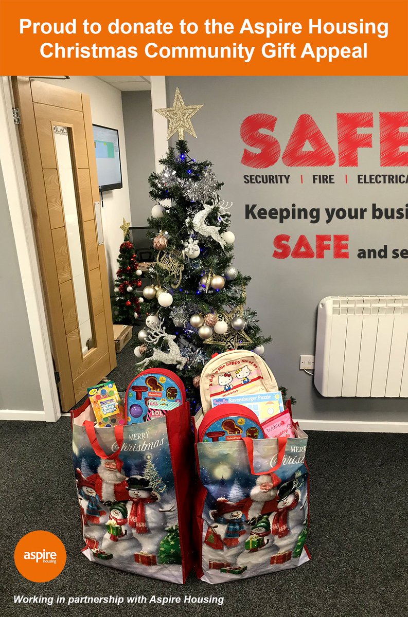 Supporting the @Aspire_Housing Christmas Community Gift Appeal.

For more information about this amazing event and how you also can help!

hubs.la/H0B7Z9X0

#UnityInTheCommunity