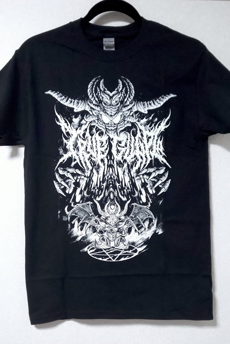 最高にサタニックでデス/ブラックメタルなデザインの【SDサタンガンダム=ブラックドラゴン Tシャツ】を手に入れた! 