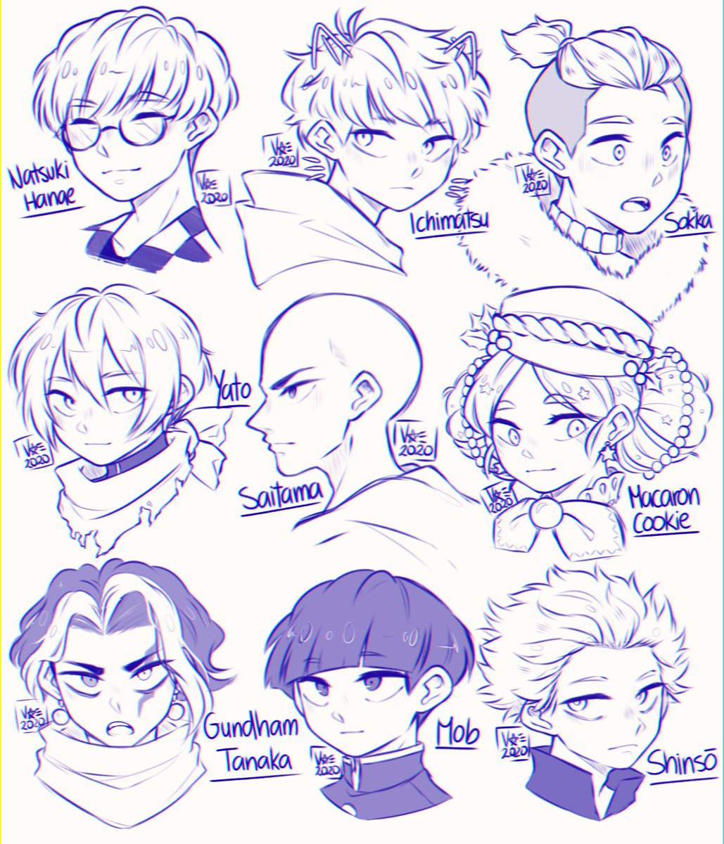 Instagram's sketch requests✏️✨
Part 2
:
#digitalart #sketch #natsukihanae #ichimatsu #sokka #yato #saitama #macaroncookie #gundhamtanaka #mob #shinsouhitoshi