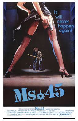 DECEMBER 13: We are capping off  #Deucember’s  #RapeAndRevenge weekend with one of the great Abel Ferrara’s early films (and also one of my personal favorites), MS .45 (dir. Abel Ferrara, 1981)  @GCDB  @drafthousefilms