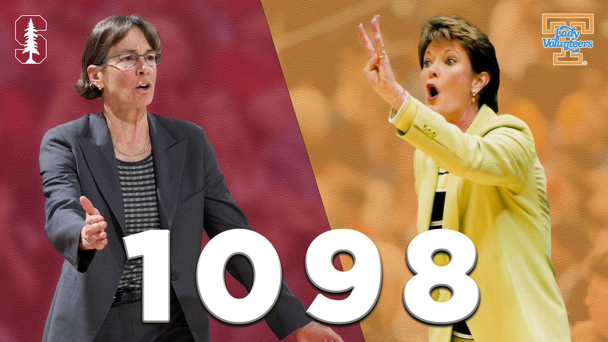 Congratulations to Tara VanDerveer for tying Pat Summitt for the most wins in the history of women’s college basketball! 👏
