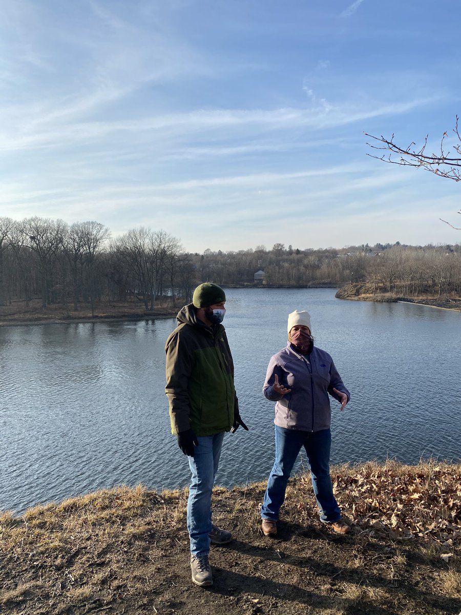 feguerl's tweet photo. This week’s Friday was truly PHENOMenal! Urban Ecology Pt2 on Peebles Island. Have you seen the Bald Eagle family? @SCSchools Bio 9 students did, soaring over head. Great talk on nature reclaiming a space, Peebles is a great example. #distancelearning https://t.co/fQMzzZHqvf