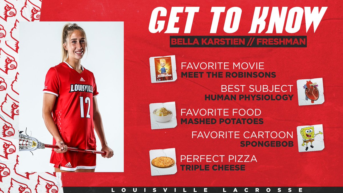 LouisvilleLax's tweet photo. Reading, PA ➡️ The Ville

It's time to get to know freshman midfielder Bella Karstien.

#GoCards https://t.co/YUlqyIZyGF