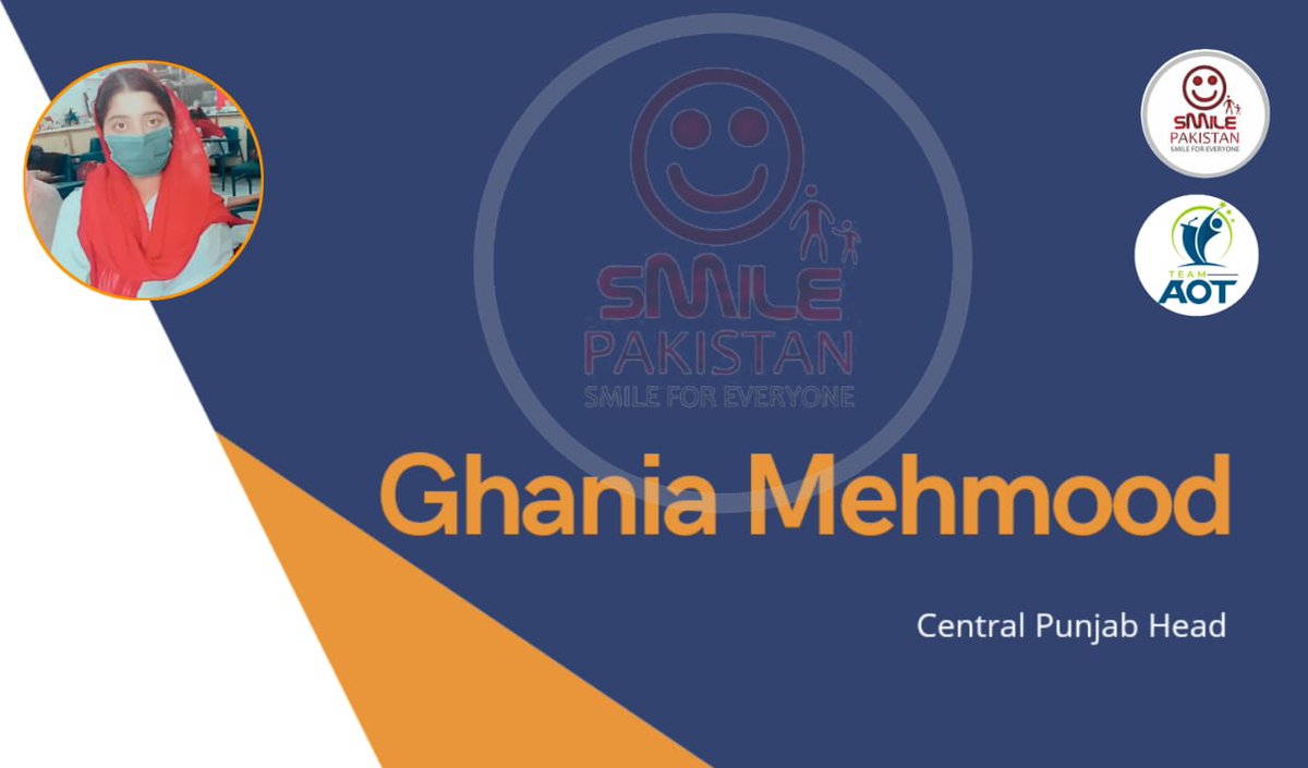 _SmilePakistan's tweet photo. *Your thoughts and feelings determine your actions and determine the results you get.*
*Team Aot* is delighted to announce *Miss Ghania Mehmood* has been appointed as _Central Punjab Head_ .
Congratulations๐๐
We wish all the very bestโจ
#TeamAot
#PromotionVibes https://t.co/4GBEKwbGyS