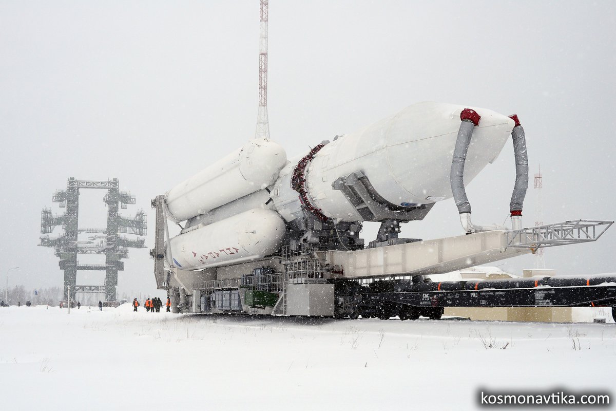 [Lancement] -  Angara A5 (VKS FR), MGM n°2Il y a des tweets que l'on aurait jamais cru faire un jour. Celui-ci en fait partie. Je n'aurais jamais cru pouvoir un jour voir de mon vivant un vol d'Angara, et pourtant, il devrait avoir lieu dans moins d'une heure.