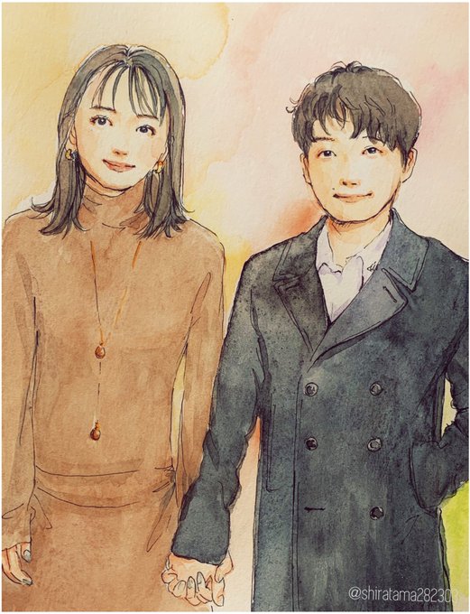 ようやく描けた(*'-`*)
二人の雰囲気が最高すぎて、見る度にドキドキします。

年末まではホント忙しいけど、楽しみがあるから頑張れるんだよな...

#星野源
#新垣結衣
#逃げるは恥だが役に立つ #逃げ恥
#SWITCH ありがとう♡ 