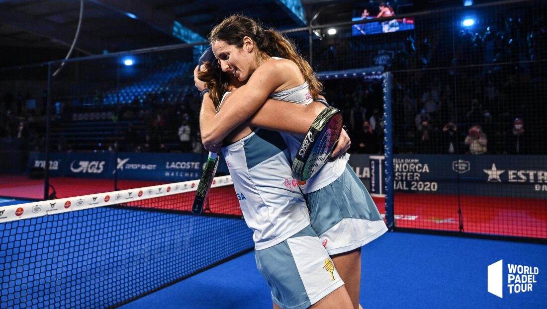 mundipadel's tweet photo. Los jugadores @FBelasteguin y @agustapiacarp (en la categoría masculina) y @luciasainzp y @gemmatriay (en la femenina) se convierten en los Maestros y Maestras 2020 al vencer en el #WPTMasterFinal 2020 👏https://t.co/SFvdlvrYdP https://t.co/umDE5nN4LI