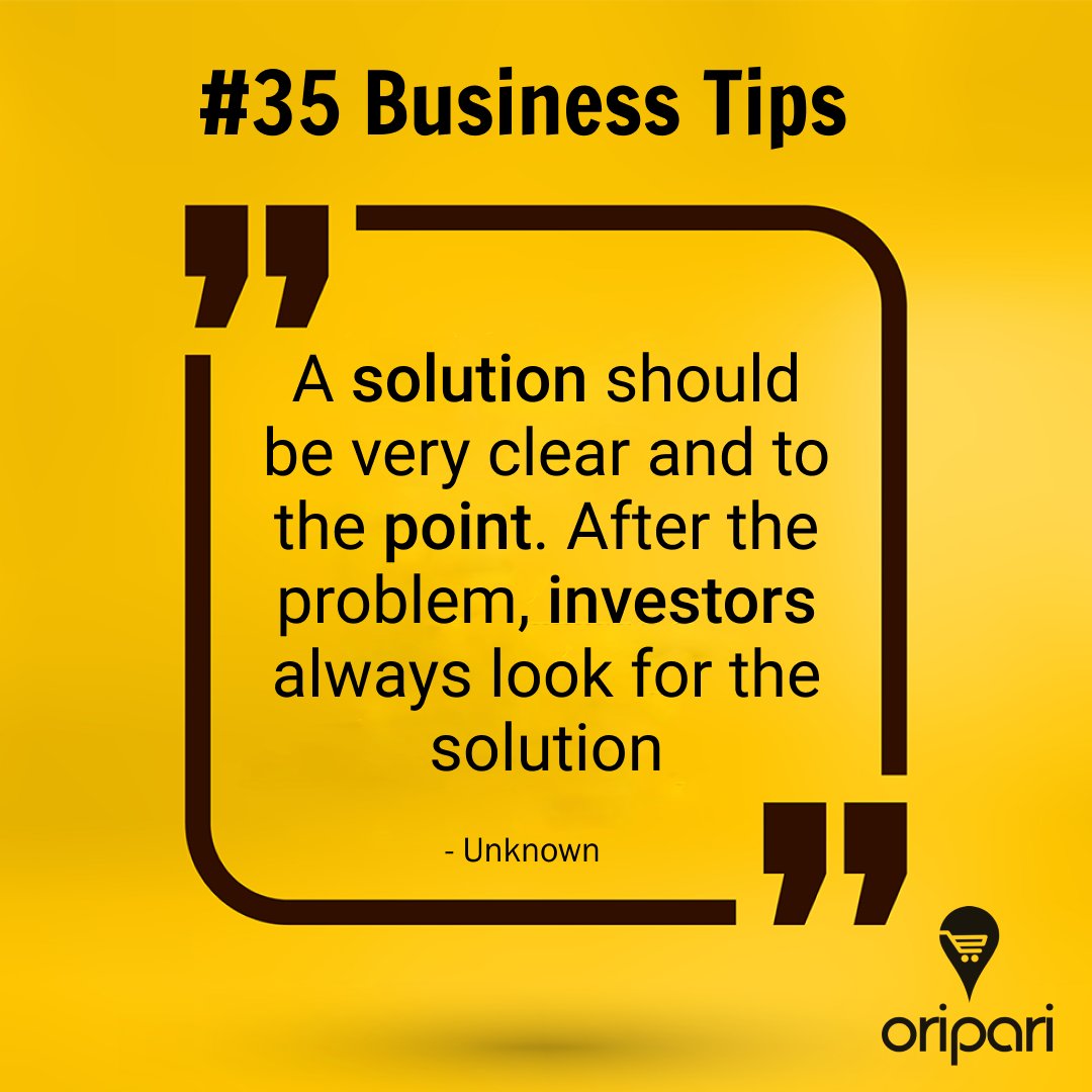 OripariApp's tweet photo. The best Solutions are often simple, yet unexpected!
.
.

#oripari #oriparionline #explorenearby
#businesstips #businesstips35 #local
#develop #newideas #different #new
#solutions #clear #investor https://t.co/nYmcUDRNkL
