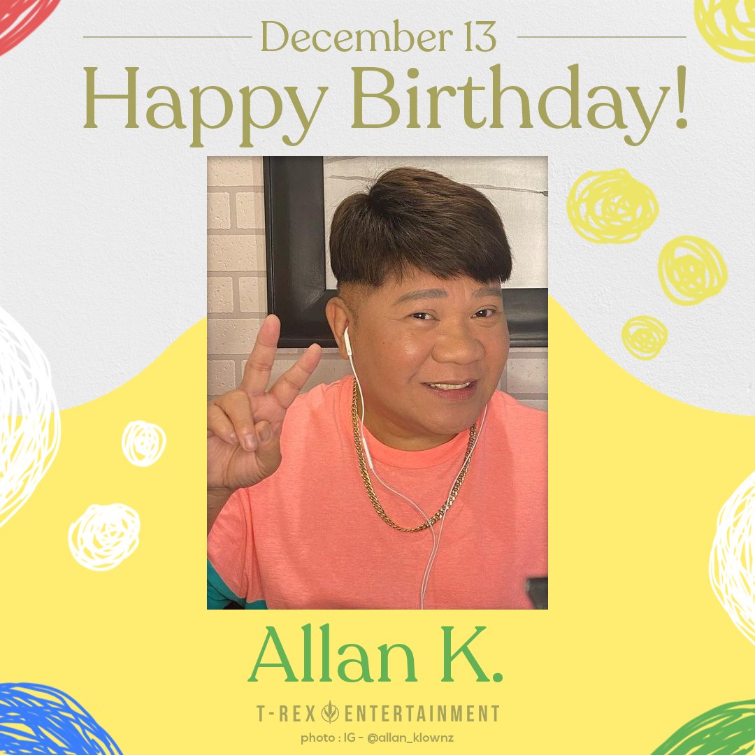 Happy belated birthday to you, Allan K We wish you well! 