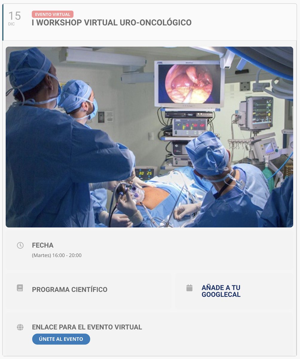 AUCV (@infoaucv) on Twitter photo I Workshop Virtual Uro-Oncológico el martes 15 a las 16:00 h. Organizado por el Hospital General de Castellón <a href="/mrodrigo_uro/">Miguel Rodrigo</a> Aquí el programa y los datos de acceso: webaucv.org/i-workshop-vir… I Workshop Virtual Uro-Oncológico el martes 15 a las 16:00 h. Organizado por el Hospital General de Castellón <a href="/mrodrigo_uro/">Miguel Rodrigo</a> Aquí el programa y los datos de acceso: webaucv.org/i-workshop-vir…