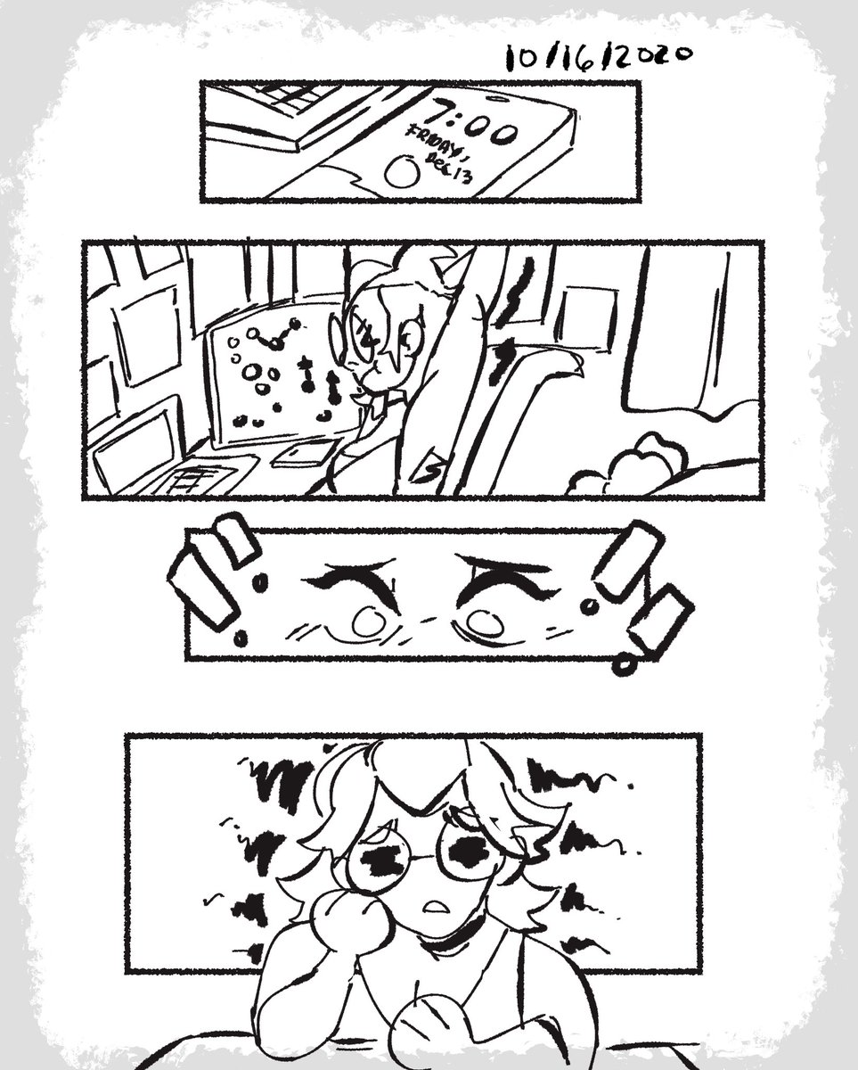 [personal, c*vid]

i didn't wanna write these diaries so i turned it into a short comic (2/6) 