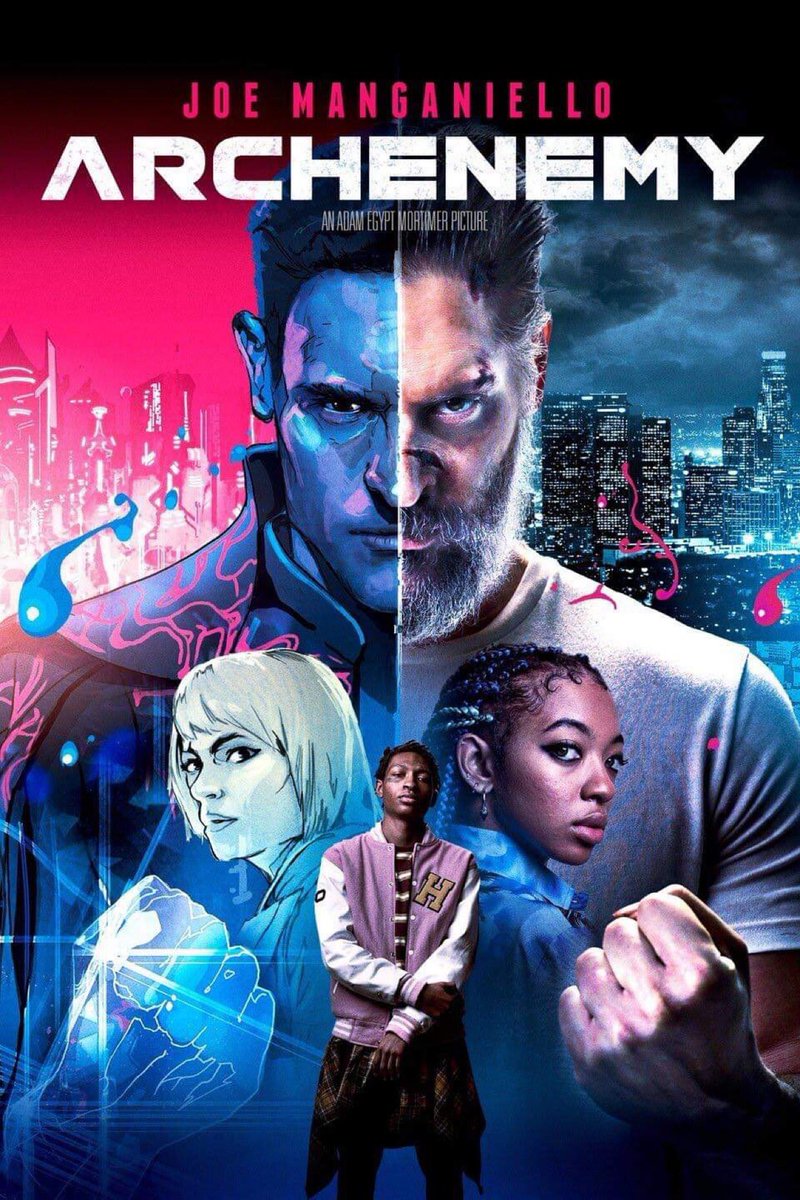 MeriJewel's tweet photo. Do yourself a favor and watch #Archenemy this weekend! @JoeManganiello kicks ass! https://t.co/fyZGIiy8I3