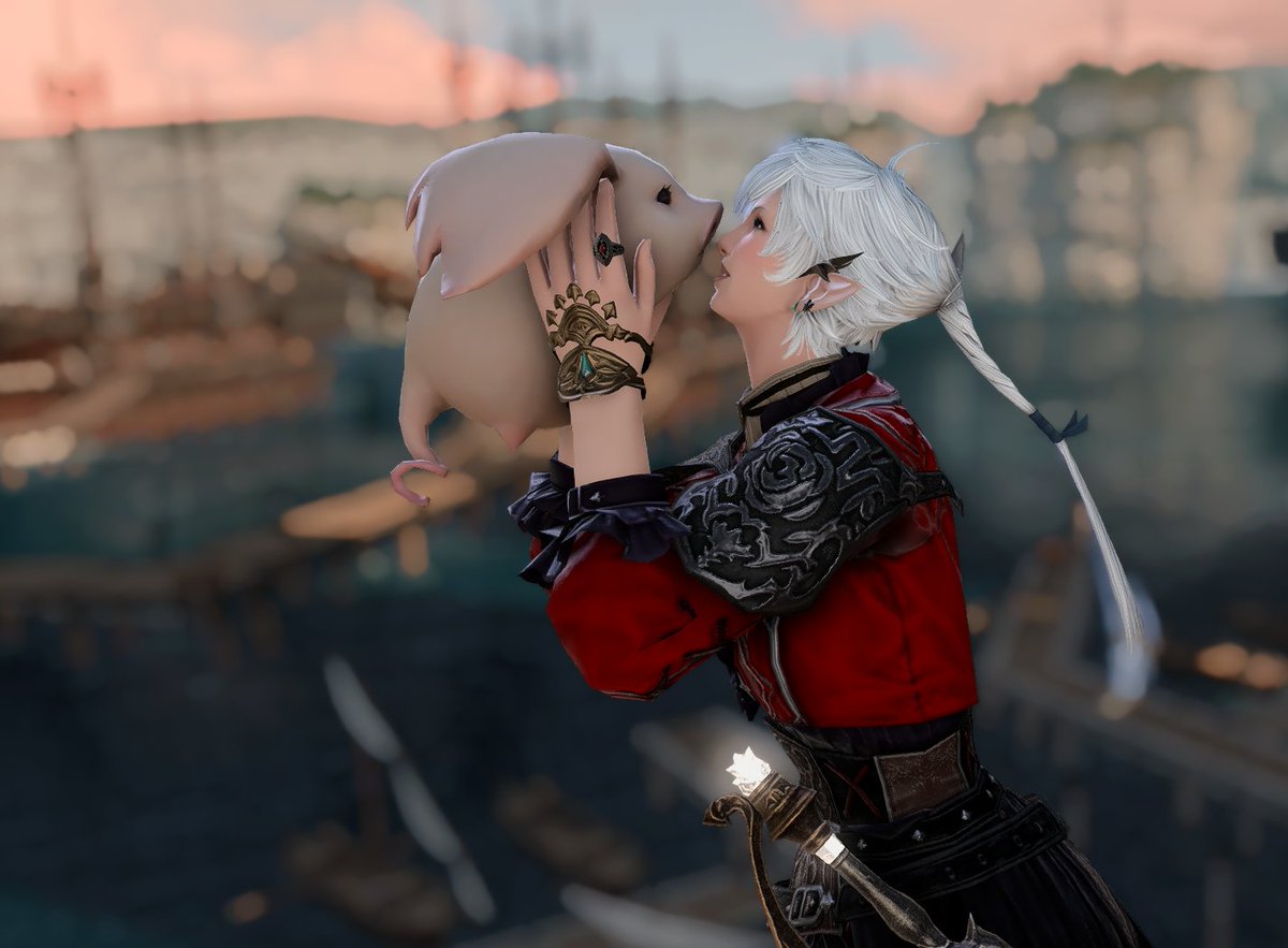 TheStinkyElezen's tweet photo. My attempt at an adult Alisaie https://t.co/7nAqUJS5xv