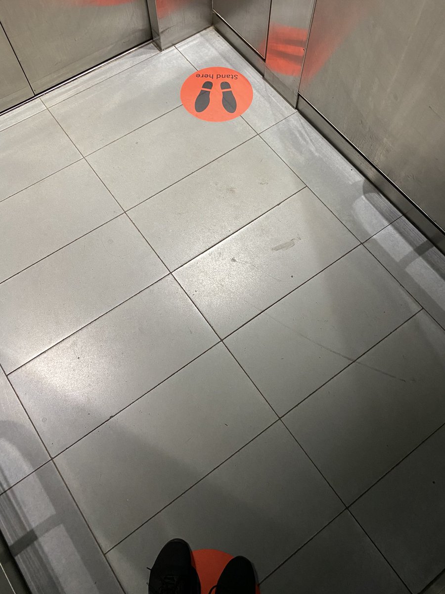 lucysunman's tweet photo. Who knew lifts could get even more socially awkward?! https://t.co/pGBF6Ou17p