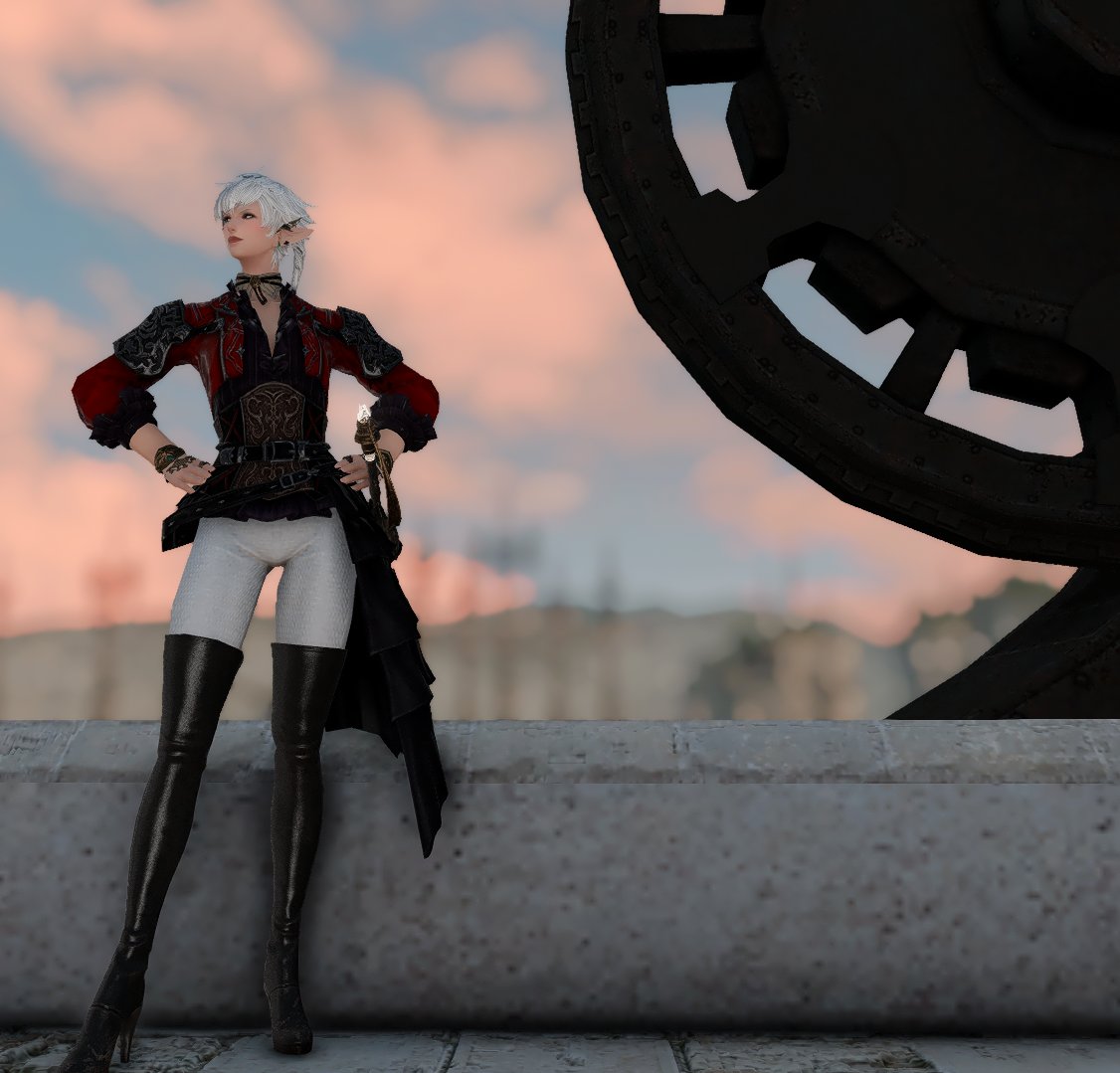 TheStinkyElezen's tweet photo. My attempt at an adult Alisaie https://t.co/7nAqUJS5xv