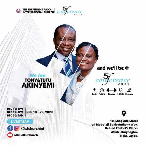 mideysmith's tweet photo. Meet God, your future, your faith, your finance, your fitness and family all in one power packed conference!!
#5FConference @tsfchurchint find out more about this amazing conference
Join here 👇
https://t.co/DGRWAplRp0 https://t.co/VxzyNfoclW