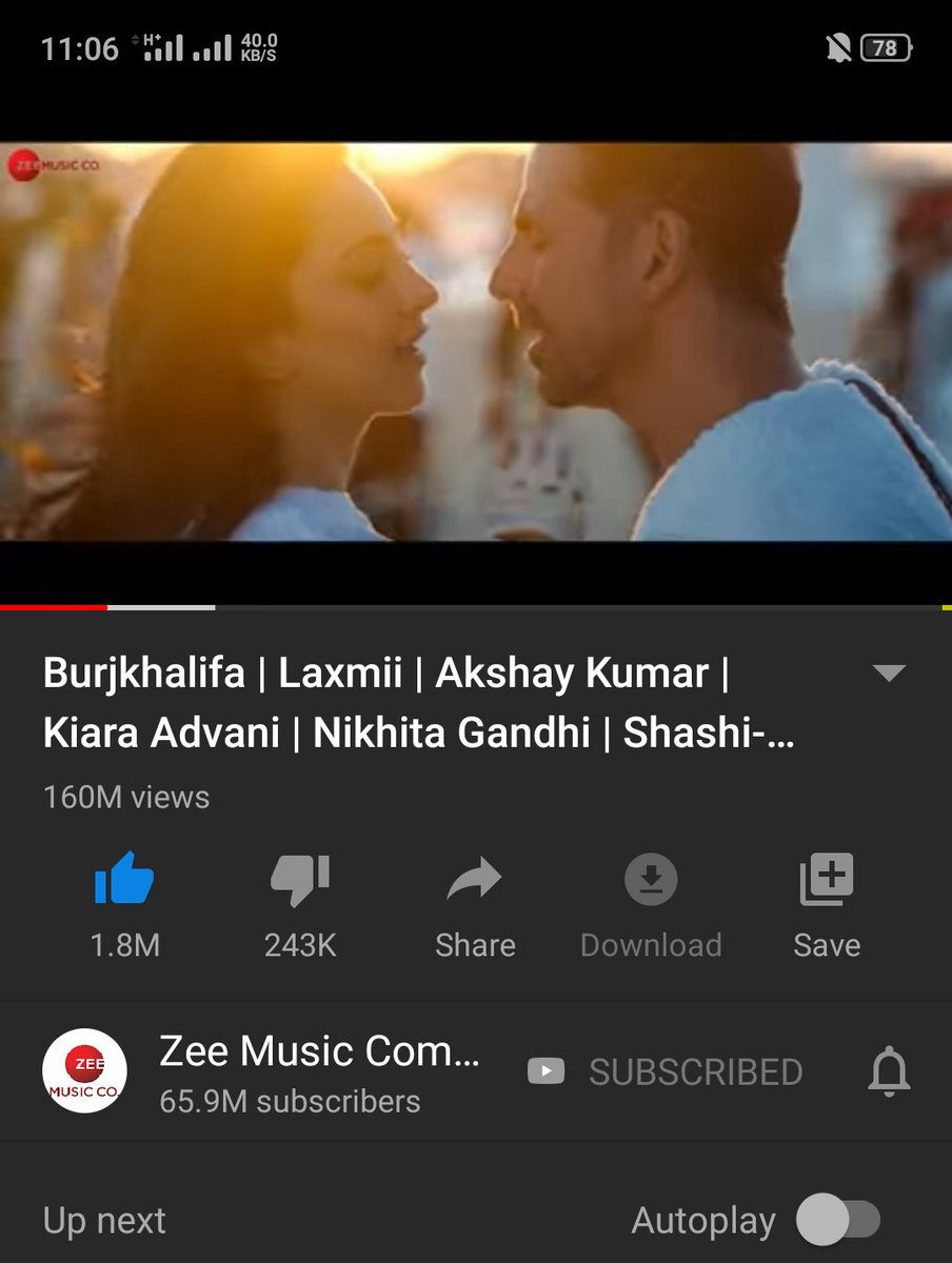 AdityaS_Indian's tweet photo. Burj khalifa Song 🔥
Views - 160M +
Liked - 1.8M + 🔥🌝👌

Boycott gang aur Akki haters - 243K+ 😹

Sari negative aur Boycott pichhe ghus gayi 😅 https://t.co/pr04zx25gV