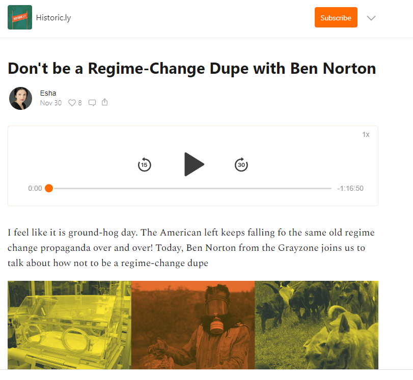 (9) About Uyghur Genocide Denial identified Carl Zha as a Uyghur Genocide Denialist. Not only did Carl Zha was a speaker but also Max Blumenthal and Ben Norton. Both of these people are identified by multiple journalists as Uyghur Genocide Denialists.  https://www.axios.com/grayzone-max-blumenthal-china-xinjiang-d95789af-263c-4049-ba66-5baedd087df4.html