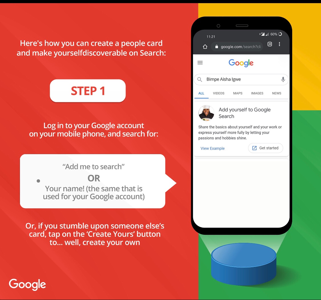 saramitaru's tweet photo. A people card is like a virtual business card. Perfect for creatives who need to share their expertise when you search their names online. Here is how to get one https://t.co/wuVGW7zraO