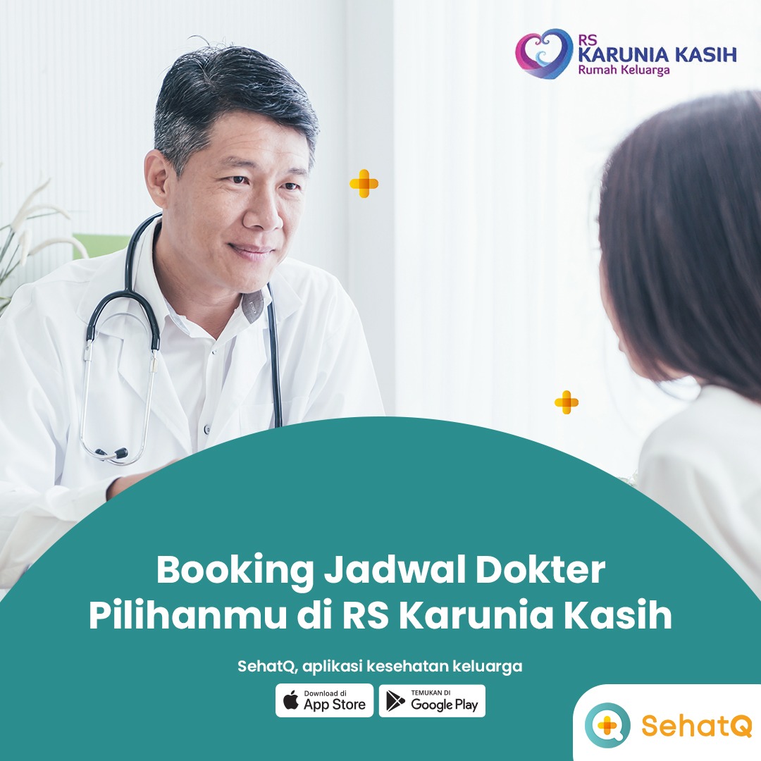 sehatq's tweet photo. #KeluargaSehatQ kini kamu bisa Booking Jadwal Dokter Pilihanmu di RS Karunia Kasih melalui aplikasi maupun website SehatQ. 

Segera kunjungi fitur 'BOOKING DOKTER' sekarang dan bersiaplah nikmati segala kemudahannya.

#BookingDokter #dokterterbaik #PromoSehatQ #RSKaruniaKasih https://t.co/9IFGyjvi3P
