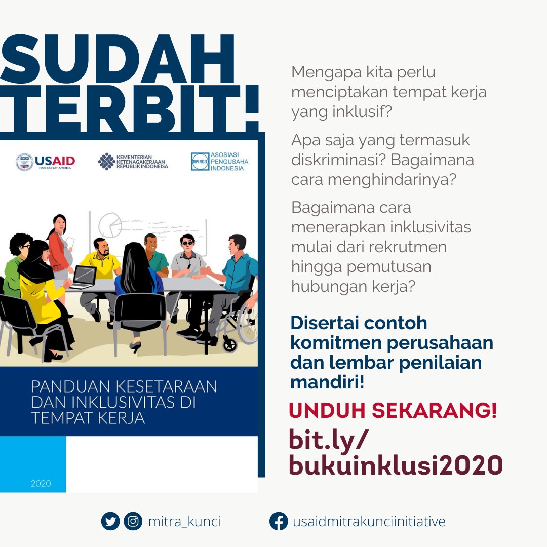 USAID Mitra Kunci | #inklusi101 (@Mitra_Kunci) / Posts / X
