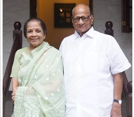 Pratibha Sharad pawar Hardik shubhechha Happy birthday pratibha kake                   