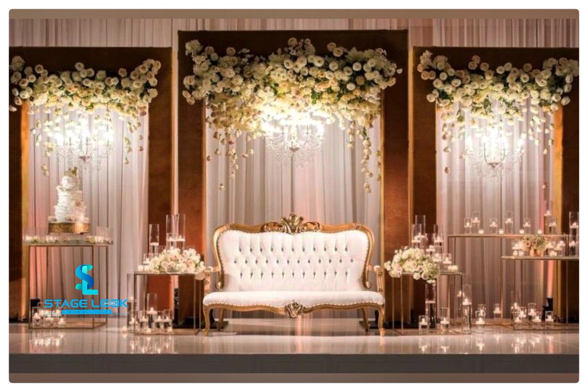 ProductionsLook's tweet image. A beautiful white floral decor in-house with candles lit up to create a wondrous ambiance for the reception gathering.

Contact @9804747377

stagelookproductions.com

#receptiondecor #eventinspiration #eventrentals #eventvenue #eventplanner