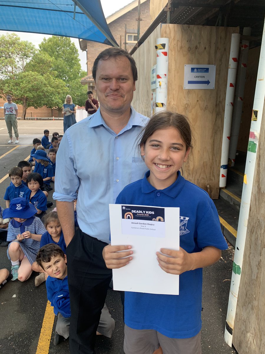 Congratulations to Amaali Gordon-Roqica on receiving a 2020 Deadly Award for her academic success. We are so proud! 
#grps #DeadlyAward #successful 
<a href="/GregBass18/">Greg Bass</a>