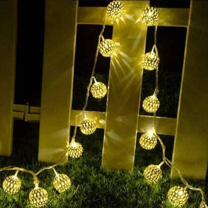 BulbsSmart's tweet image. TinyGifts Moroccan Ball 16 #LEDString Lights Plug-in Metal Ball, Connectable with Tail Plug, for All Occasions-Christmas!!  🥰

Buy now just at a ₹ 359.00 ONLY *
Visit 👉bit.ly/3ngCvlV