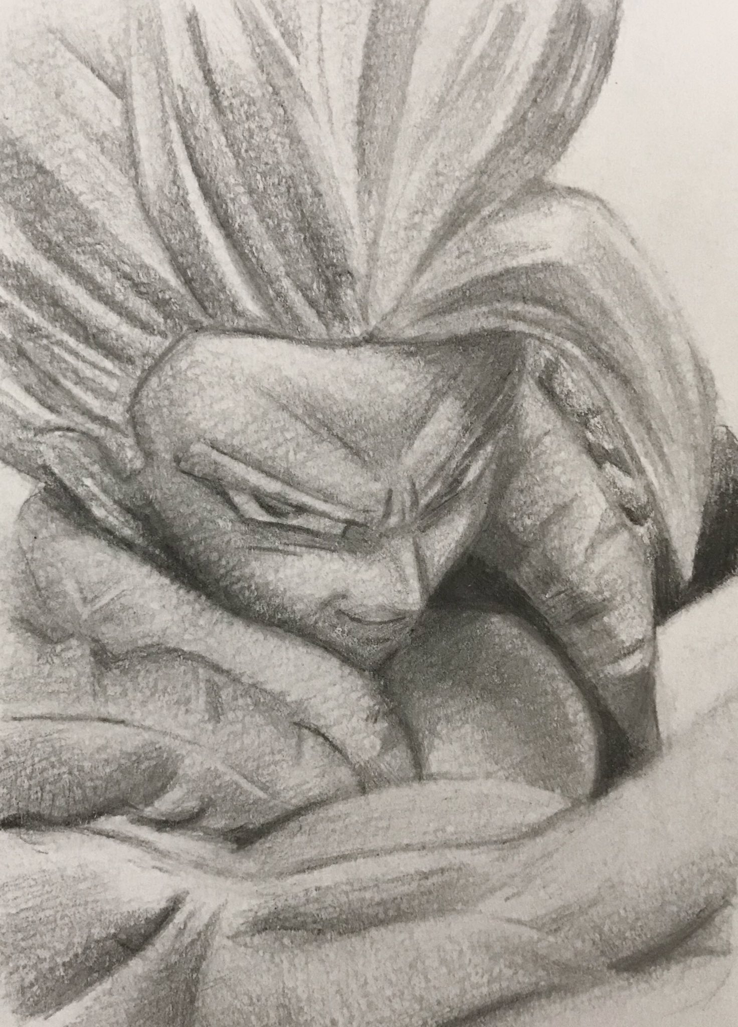 ドラゴンボール ブロリー 鉛筆画