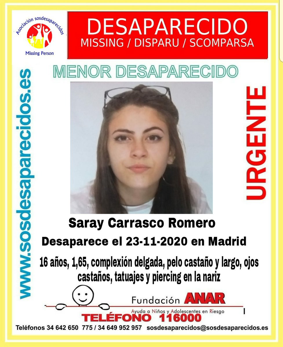 policiademadrid's tweet photo. 🆘Mavro y Saray han #desaparecido en #Madrid🆘 

Cualquier información es importante para su pronta localización y tu RT también. 
👇👇👇👇👇👇👇👇👇👇👇👇👇👇👇👇👇👇👇

☎ #092 ☎️112 https://t.co/hJCuK4nUqT