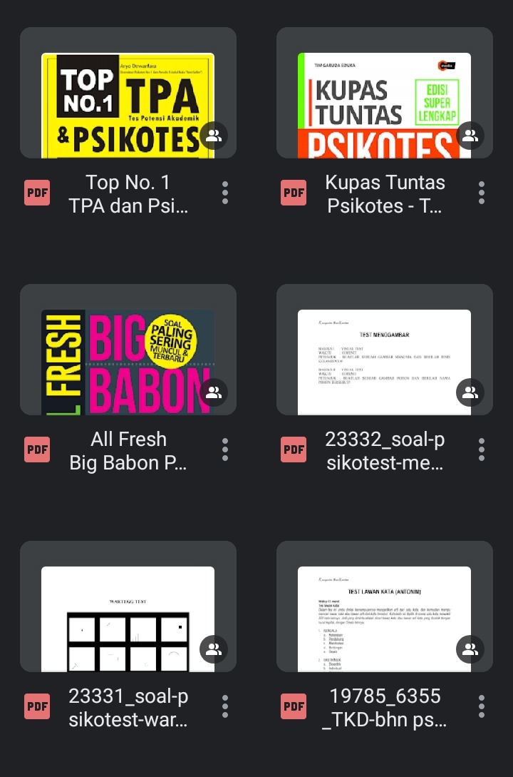shafeeyah's tweet photo. Drive seputar materi, soal, ebook, psikotes, SKD Kedinasan (STAN, STIS, STMKG), Politeknik, dan CPNS.

https://t.co/cyYqoKbF4E https://t.co/3E3EcfRDb0