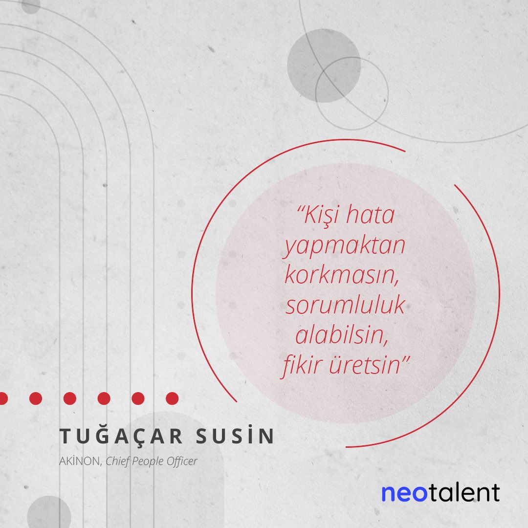 Startup ekosistemindeki başarılı isimlerin, yetenek kazanımı hakkında düşünce ve deneyimlerini paylaştığı çalışma dosyamızı hemen indirebilirsiniz; bit.ly/2W6JIsz

#neotalent #talentacquisition #yetenekkazanımı #recruitment #işealım #startup #girişim #girişimcilik